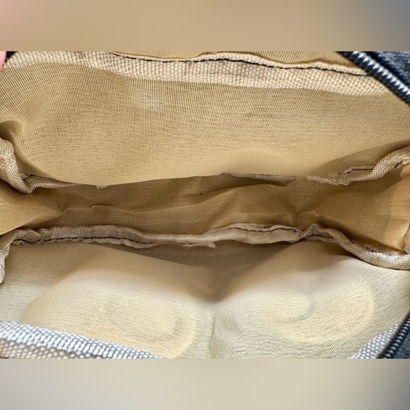 New Black Cat Crossbody Shoulder Purse Bag w/ Pink & Gray Bag Charm - 8” x 6” - Picture 8 of 10